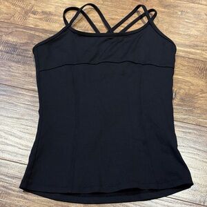 Bloch Black Strappy Tank Top